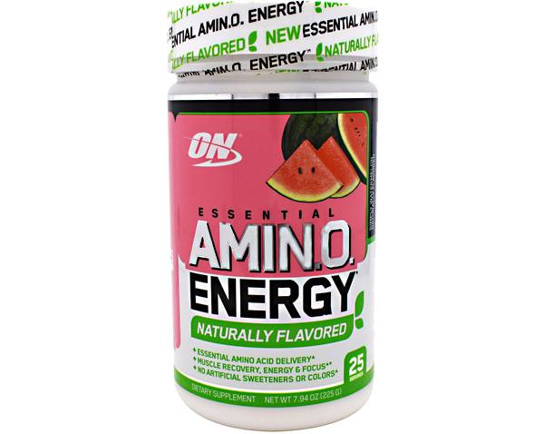 Optimum Nutrition Essential Amino Energy Naturally Flavored Watermelon 25 Servings