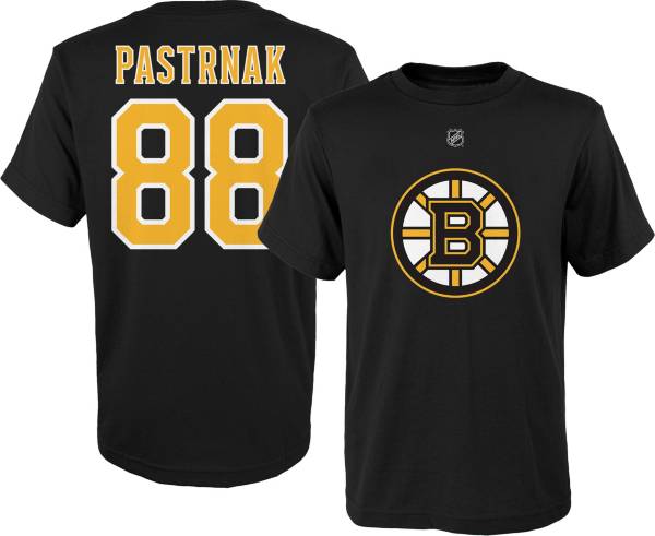 NHL Youth Boston Bruins David Pastrnak Black Tee