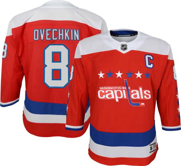 NHL Youth Washington Capitals Alex Ovechkin #8 Premier Home Jersey