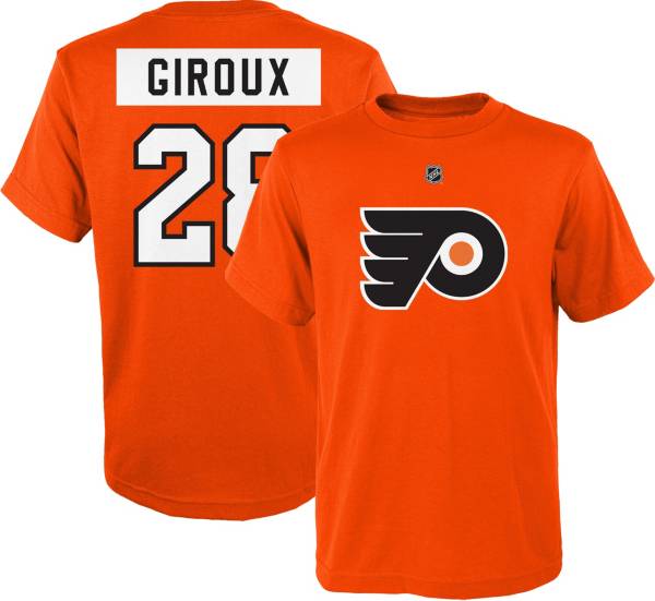 NHL Youth Philadelphia Flyers Claude Giroux #28 Orange Player T-Shirt