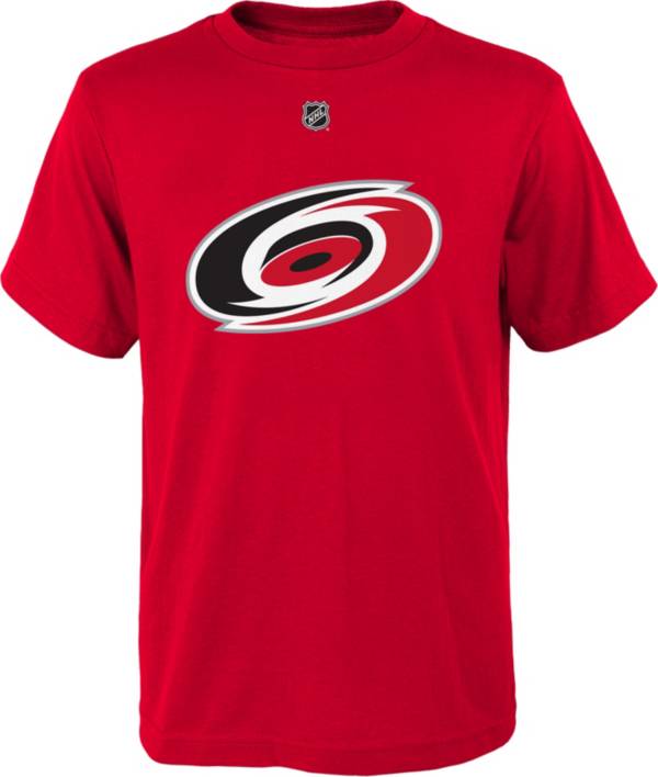 NHL Youth Carolina Hurricanes Primary Logo Red T-Shirt