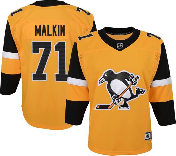 NHL Youth Pittsburgh Penguins Evgeni Malkin #71 Premium Alternate Jersey