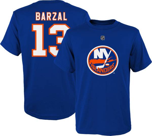 NHL Youth New York Islanders Mathew Barzal #13 Royal Player T-Shirt