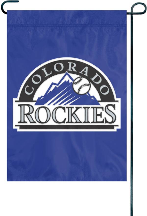 Party Animal Colorado Rockies Premium Garden Flag
