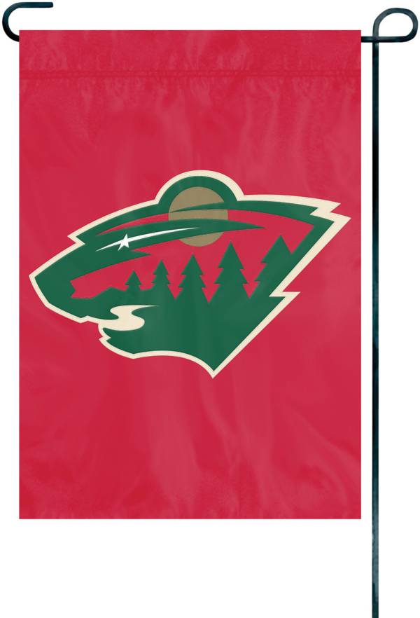 Party Animal Minnesota Wild Premium Garden Flag