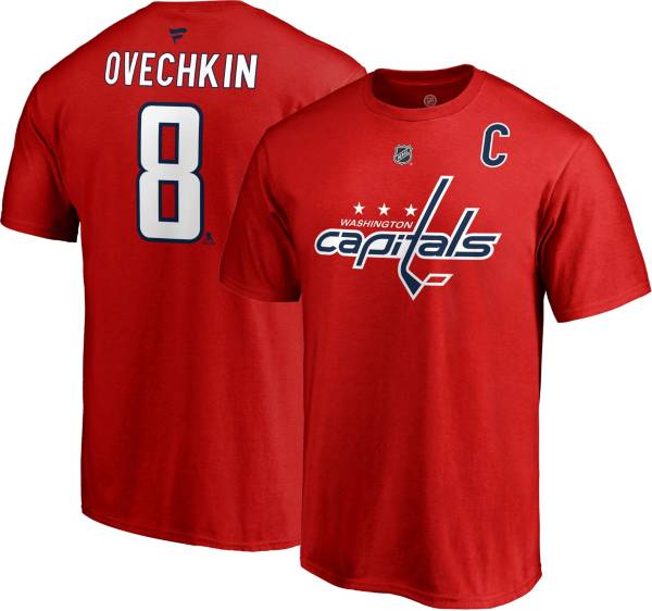 NHL Men's Washington Capitals Alex Ovechkin #8 Red Player T-Shirt product image