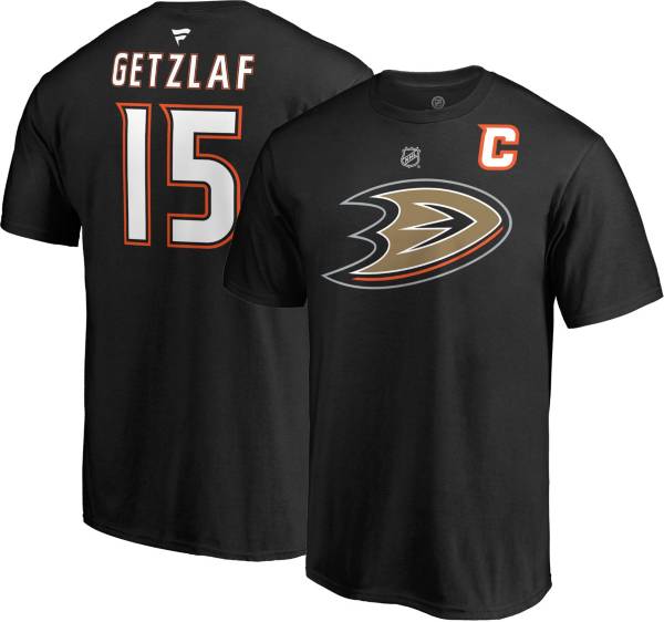 NHL Men's Anaheim Ducks Ryan Getzlaf #15 Black Player T-Shirt