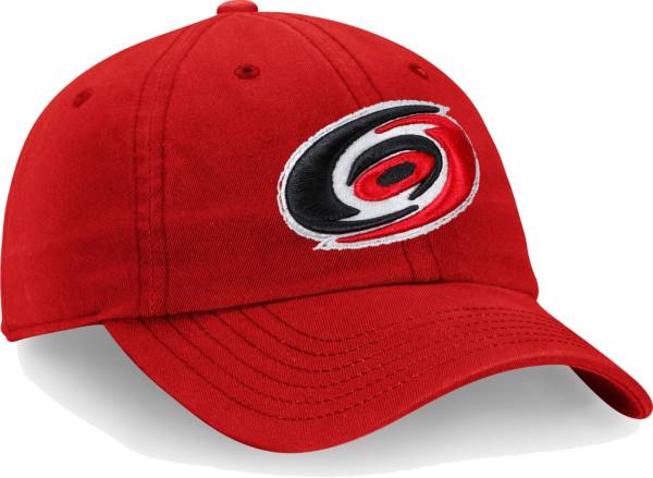 NHL Men's Carolina Hurricanes Core Red Adjustable Hat