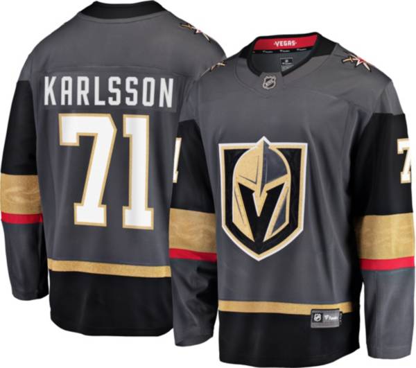 NHL Men's Vegas Golden Knights William Karlsson #71 Breakaway Home Replica Jersey