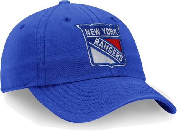 NHL Men's New York Rangers Core Blue Adjustable Hat