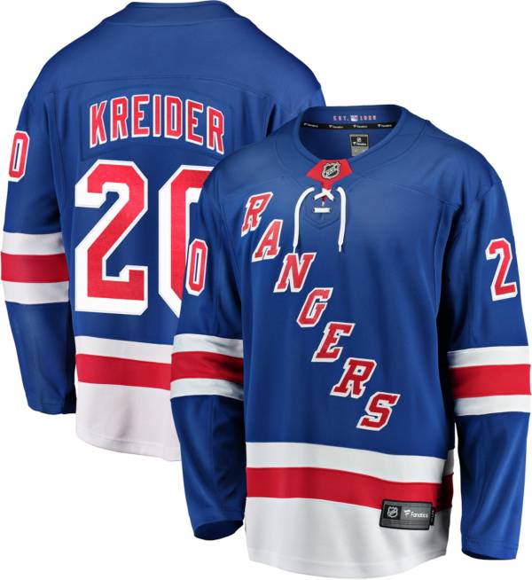 NHL Men's New York Rangers Chris Kreider #20 Breakaway Home Replica Jersey product image