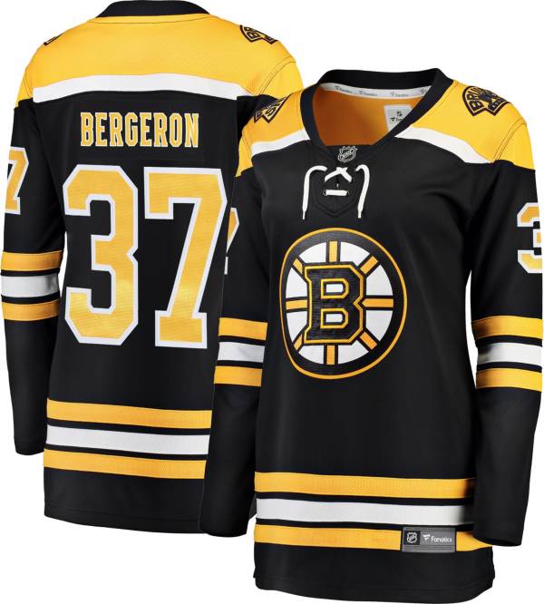 NHL Women's Boston Bruins Patrice Bergeron #37 Breakaway Home Replica Jersey