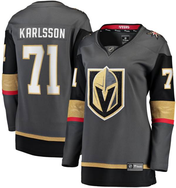 NHL Women's Vegas Golden Knights William Karlsson #71 Breakaway Home Replica Jersey