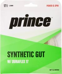 Prince Synthetic Gut with Duraflex 17g White Tennis String Reel