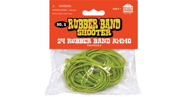 Parris Rubber Band Ammo for Pistols