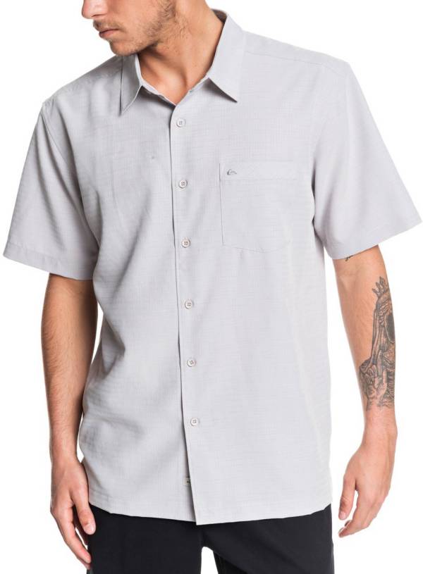 Quiksilver Men's Waterman Centinela 4 Short Sleeve Shirt