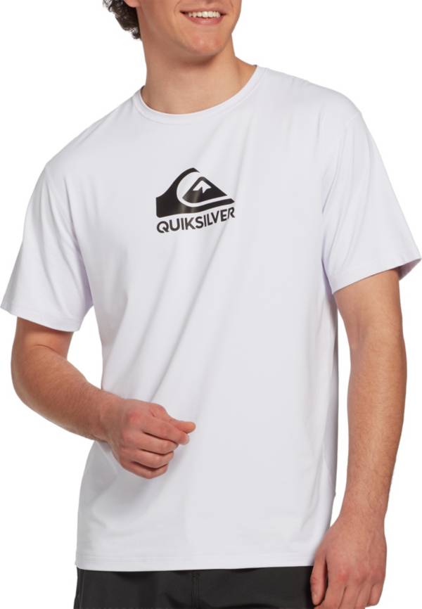 Quiksilver Mens Solid Streak Ss Short Sleeve Rashguard Surf Shirt