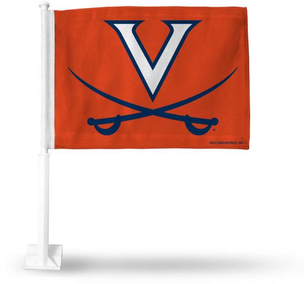 Rico Virginia Cavaliers Car Flag