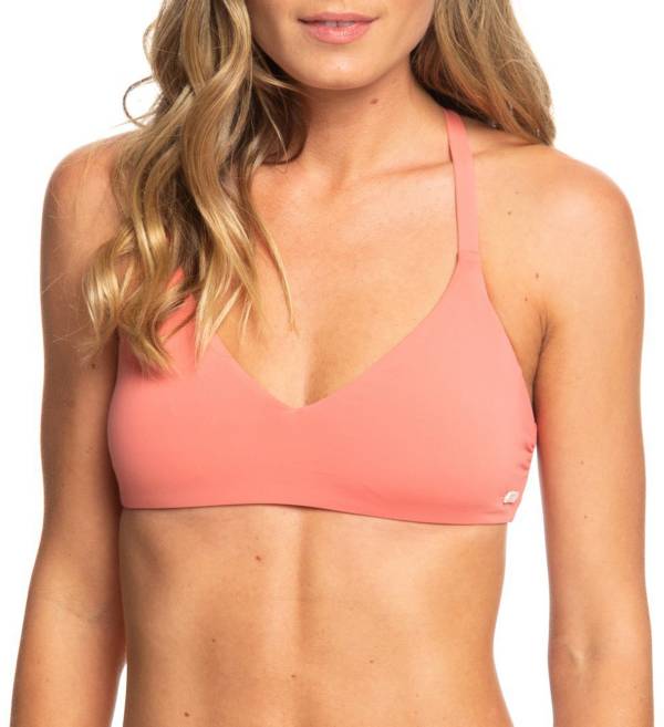 Roxy Women's Beach Classics Fixed Triangle Crossback Bikini Top