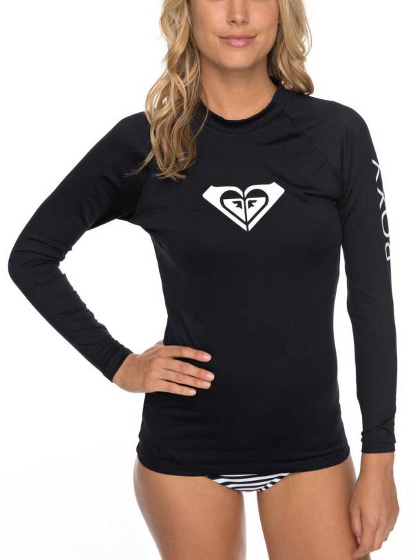 Roxy Women's Whole Hearted Long Sleeve Rash Guard