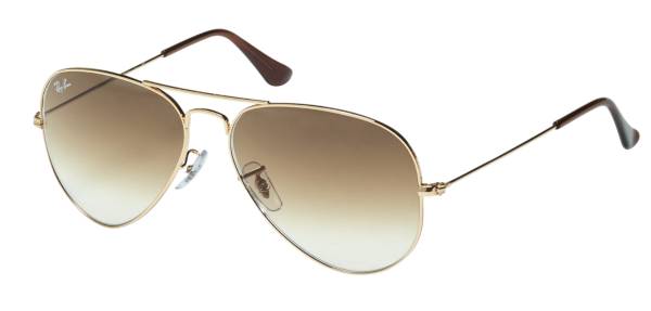 Gold Ray-Ban Aviator Sunglasses | DICK'S Sporting Goods