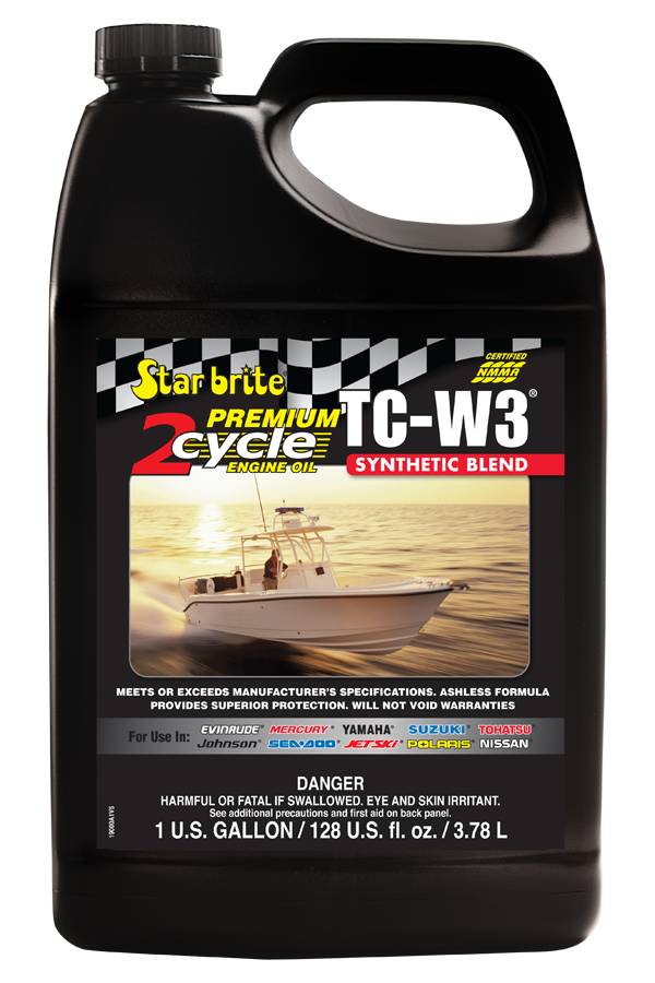 Star brite Premium 2-Cycle TC-W3 Engine Oil – 1 Gallon