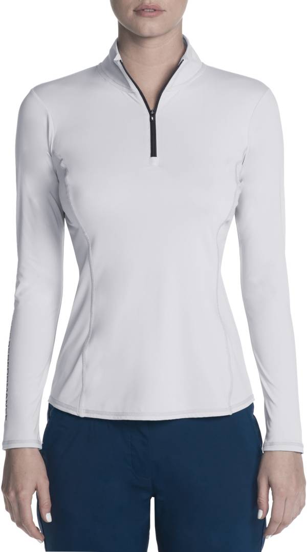 Skechers Women's Go Golf Long Sleeve 1/4 Zip Golf Top