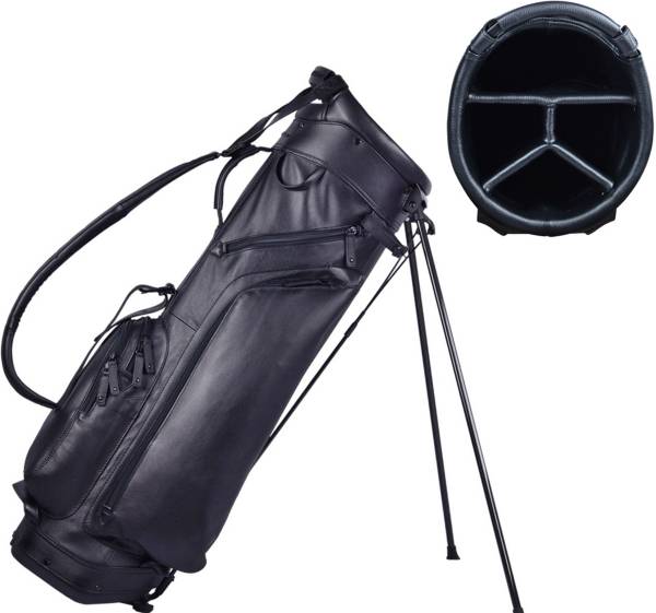 Sun Mountain Men's Leather Stand Golf Bag