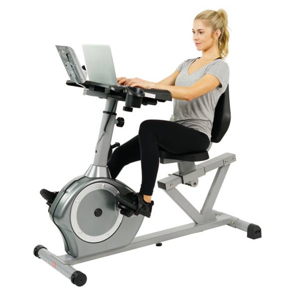 Sunny Health & Fitness SF-RBD4703 Magnetic Recumbent Desk Bike