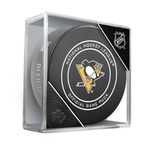 Sher-Wood Pittsburgh Penguins Autograph Puck