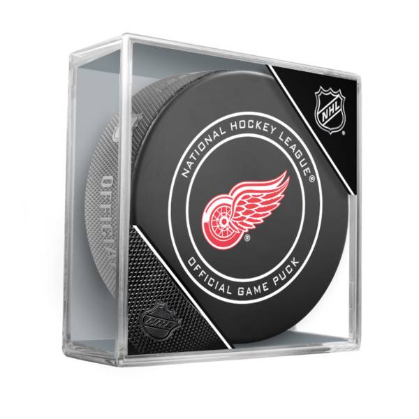 Sher-Wood Detroit Red Wings Autograph Puck