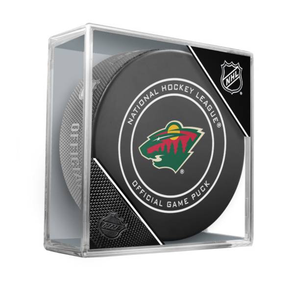 Sher-Wood Minnesota Wild Autograph Puck