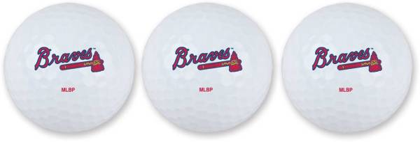 Team Effort Atlanta Braves Golf Balls - 3 Pack