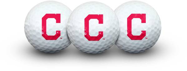 Team Effort Cleveland Indians Golf Balls - 3 Pack