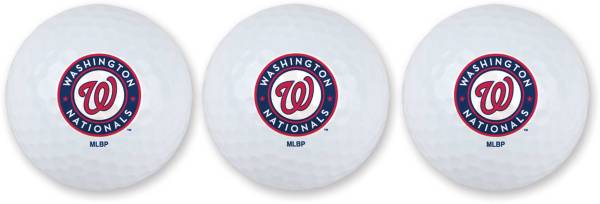 Team Effort Washington Nationals Golf Balls - 3 Pack