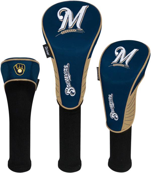 Team Effort Milwaukee Brewers Headcovers - 3 Pack