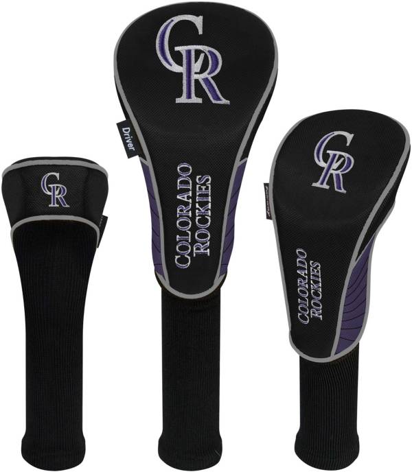 Team Effort Colorado Rockies Headcovers - 3 Pack