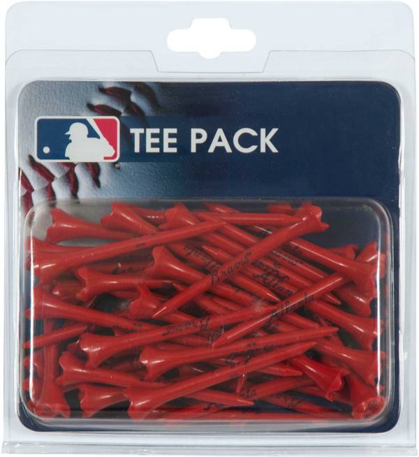 Team Effort Atlanta Braves 2.75" Golf Tees - 40 Pack