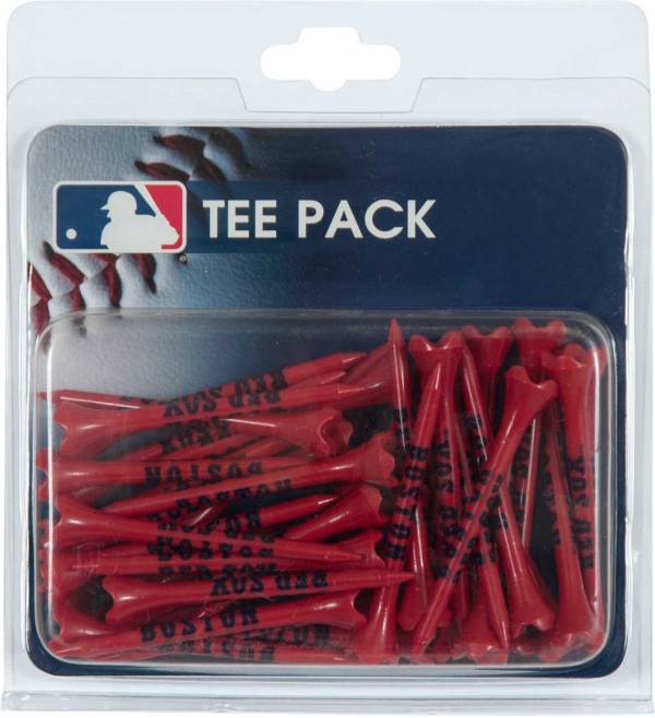 Team Effort Boston Red Sox 2.75" Golf Tees - 40 Pack