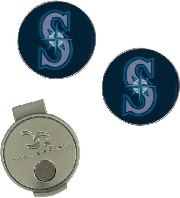 Team Effort Seattle Mariners Hat Clip and Ball Markers Set