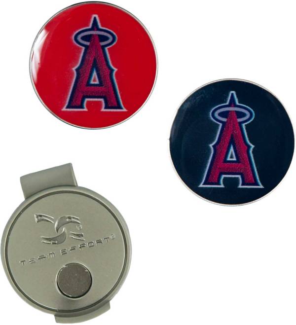 Team Effort Los Angeles Angels Hat Clip and Ball Markers Set