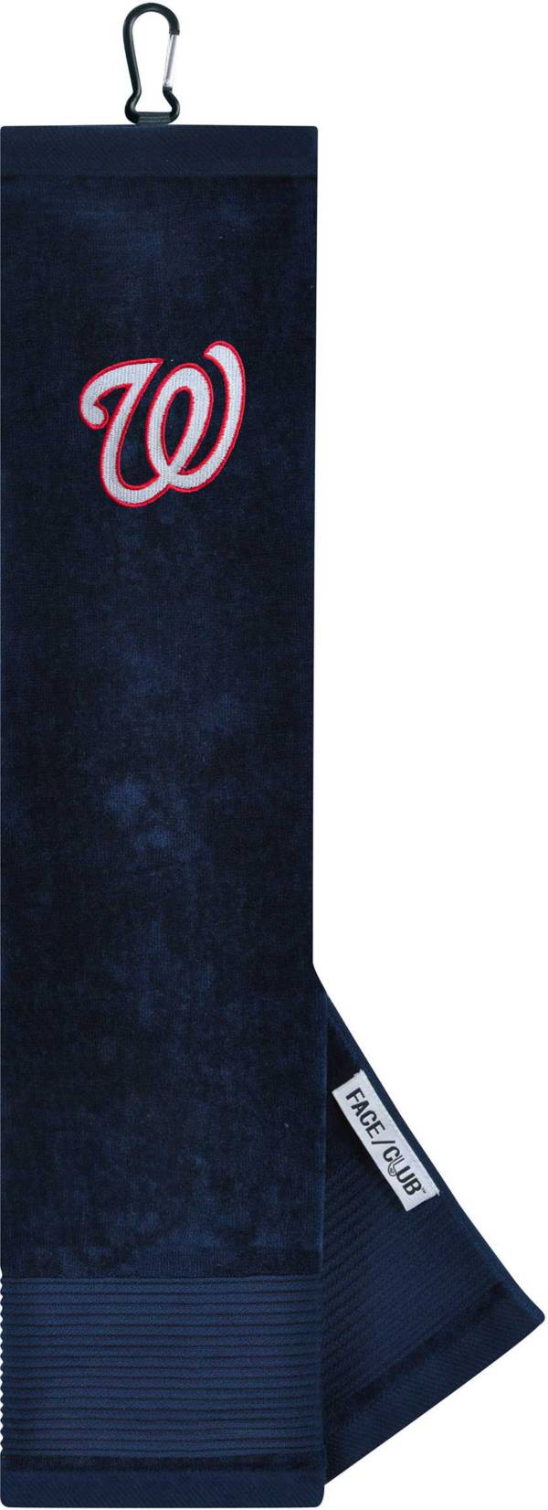 Team Effort Washington Nationals Embroidered Face/Club Tri-Fold Towel