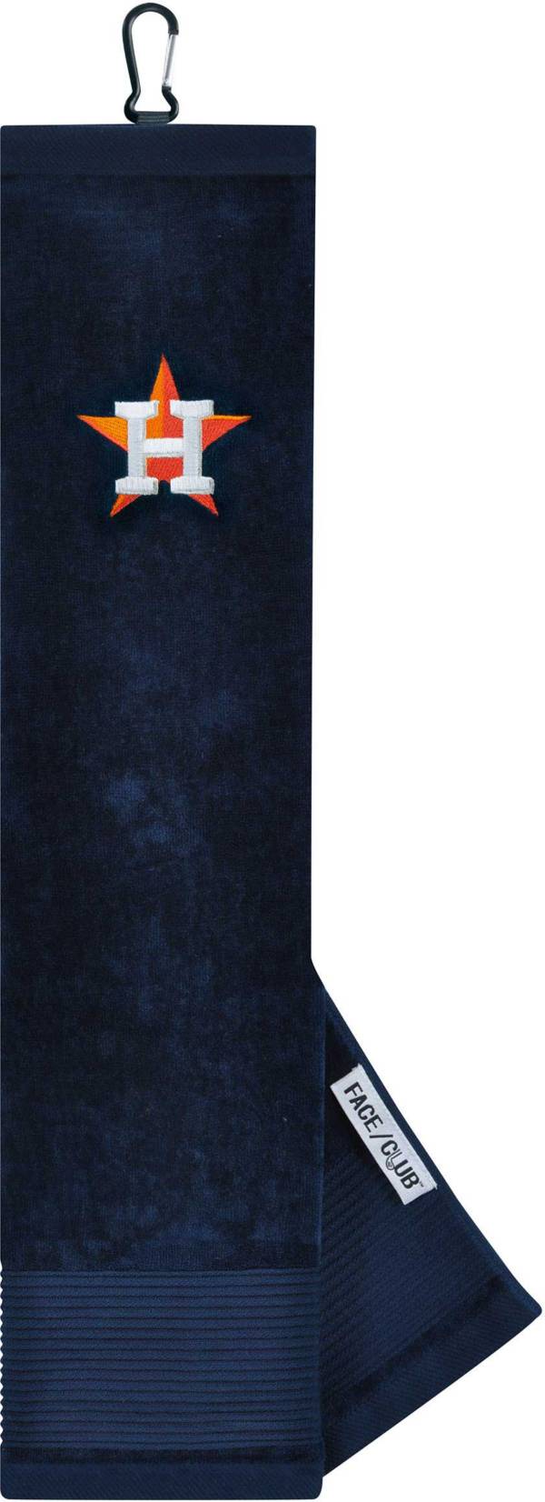 Team Effort Houston Astros Embroidered Face/Club Tri-Fold Towel