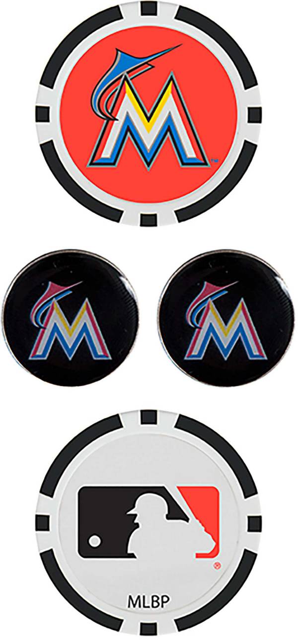 Team Effort Miami Marlins Ball Marker Set