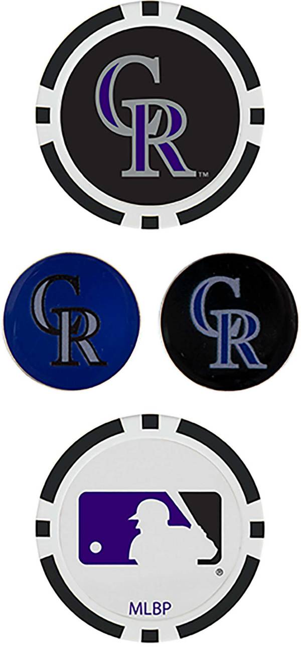 Team Effort Colorado Rockies Ball Marker Set