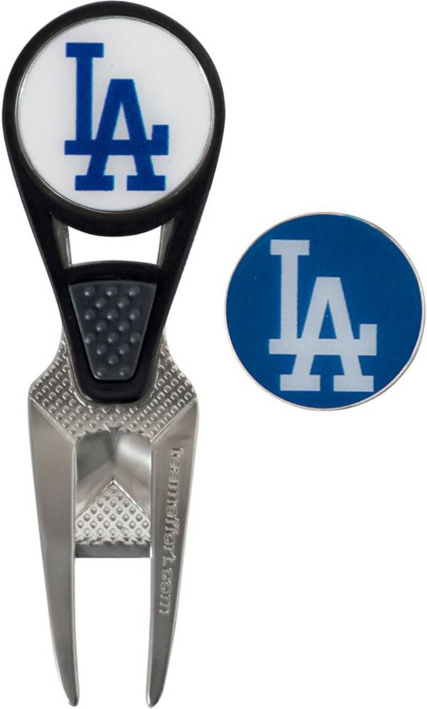 Team Effort Los Angeles Dodgers CVX Divot Tool and Ball Marker Set