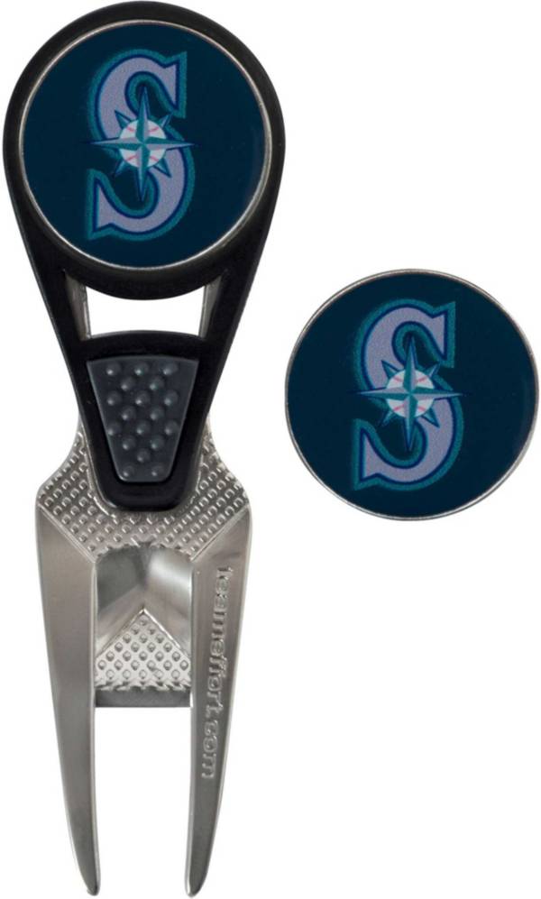 Team Effort Seattle Mariners CVX Divot Tool and Ball Marker Set