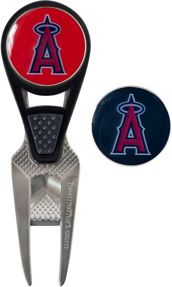 Team Effort Los Angeles Angels CVX Divot Tool and Ball Marker Set