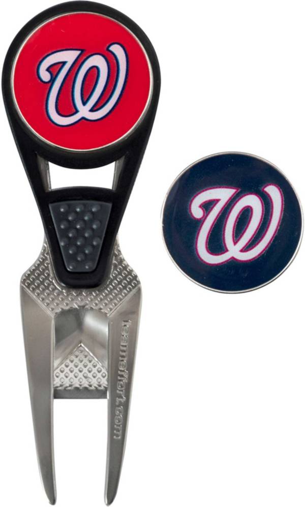 Team Effort Washington Nationals CVX Divot Tool and Ball Marker Set