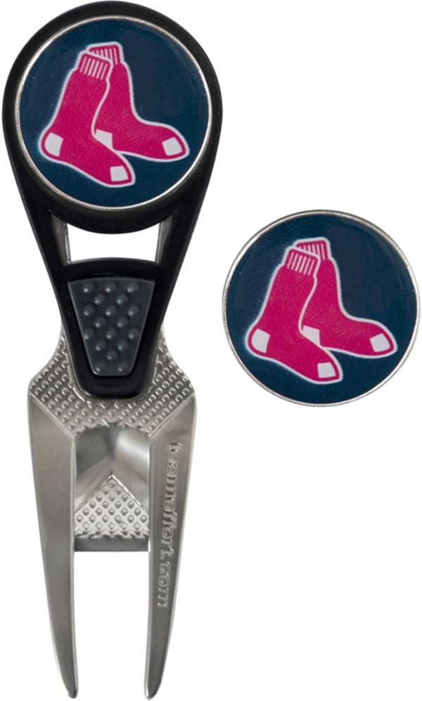 Team Effort Boston Red Sox CVX Divot Tool and Ball Marker Set